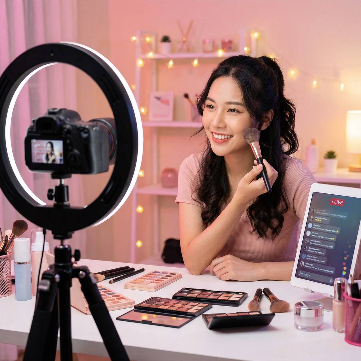 福利姬美妆视频